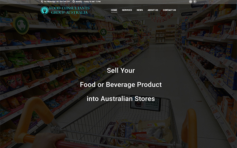Food Consultant Australia